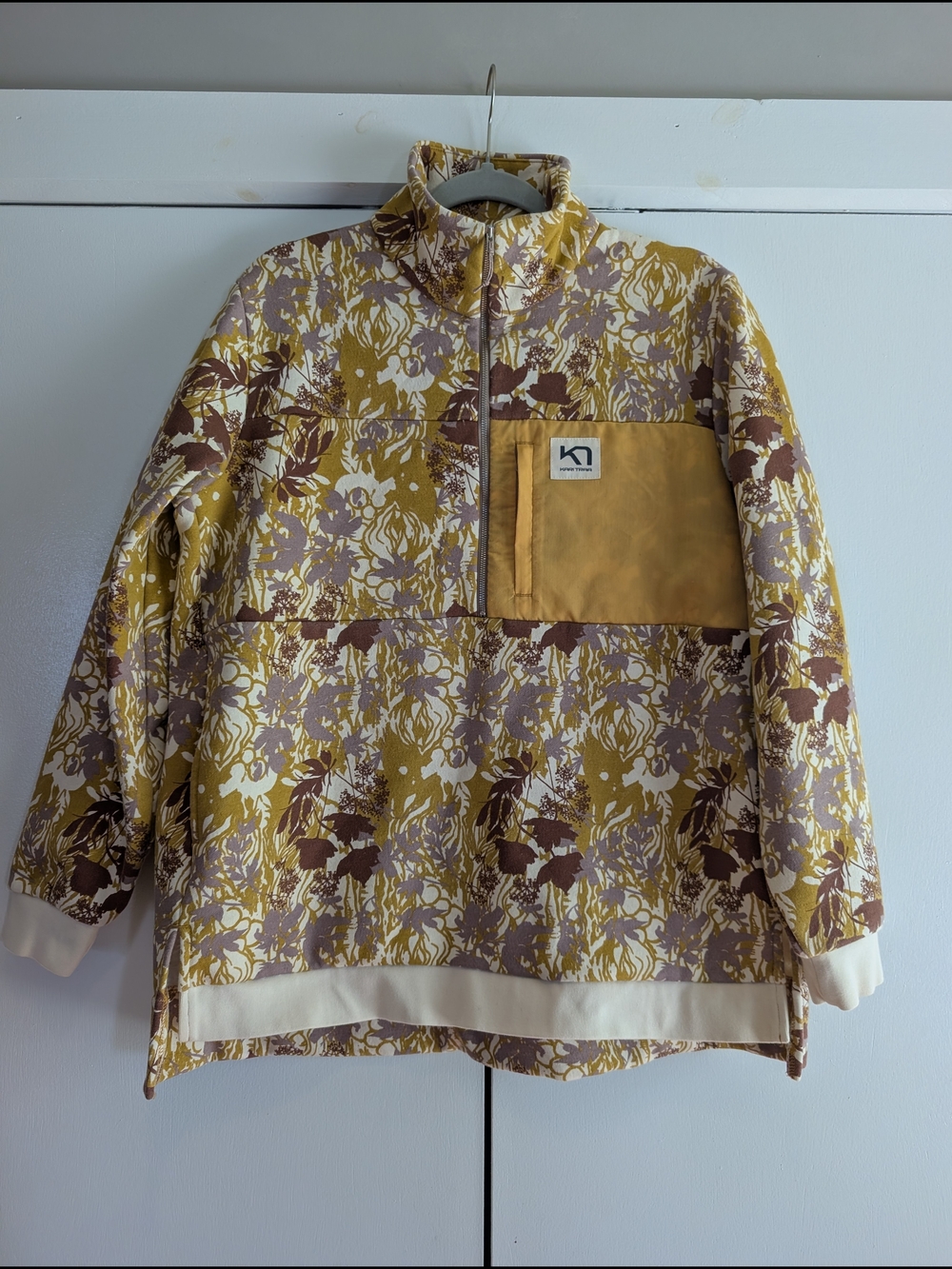 Kari Traa Women's Floral ½ Zip